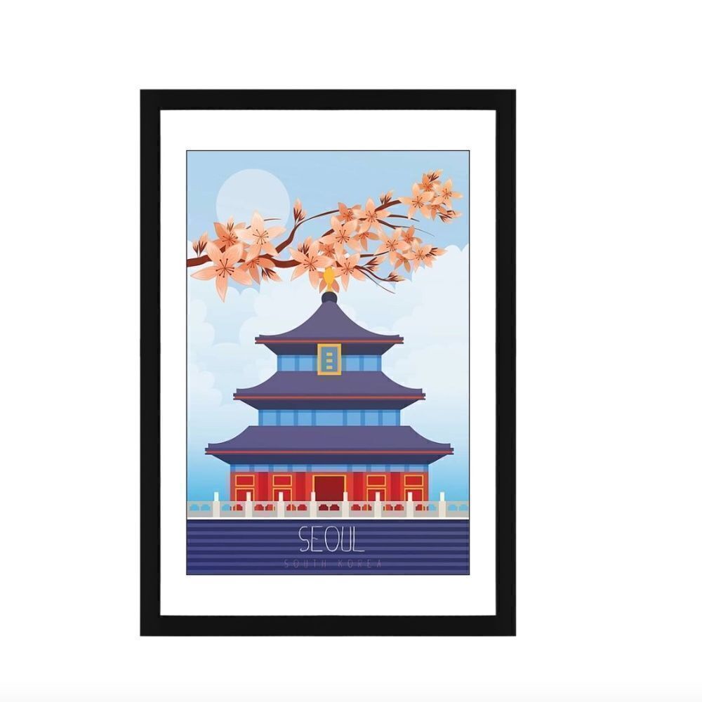 Seoul South Korea Art Print